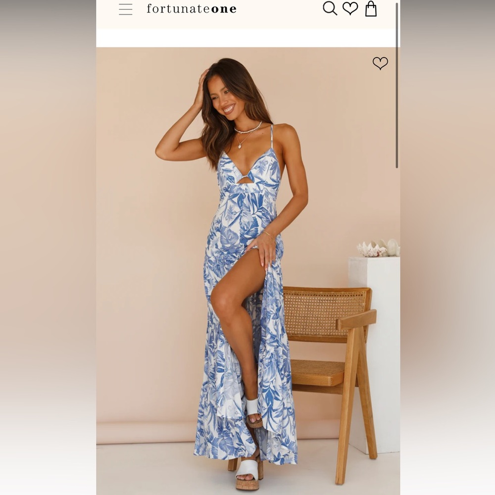 Fortunate one maxi dress